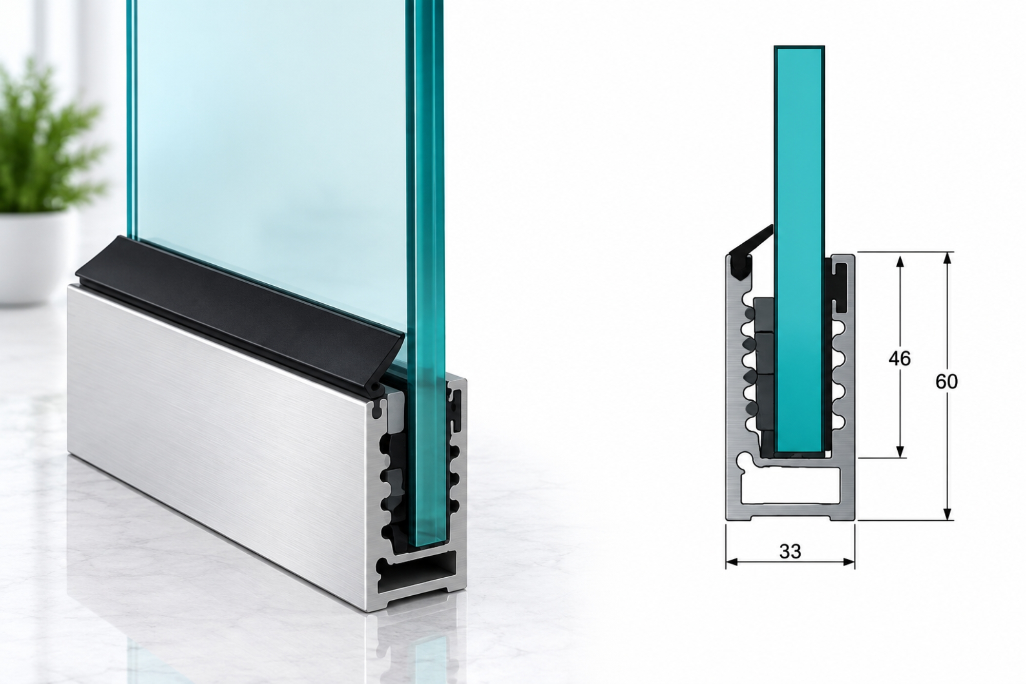 HENCO HB 06 60 x 32 mm Chenal