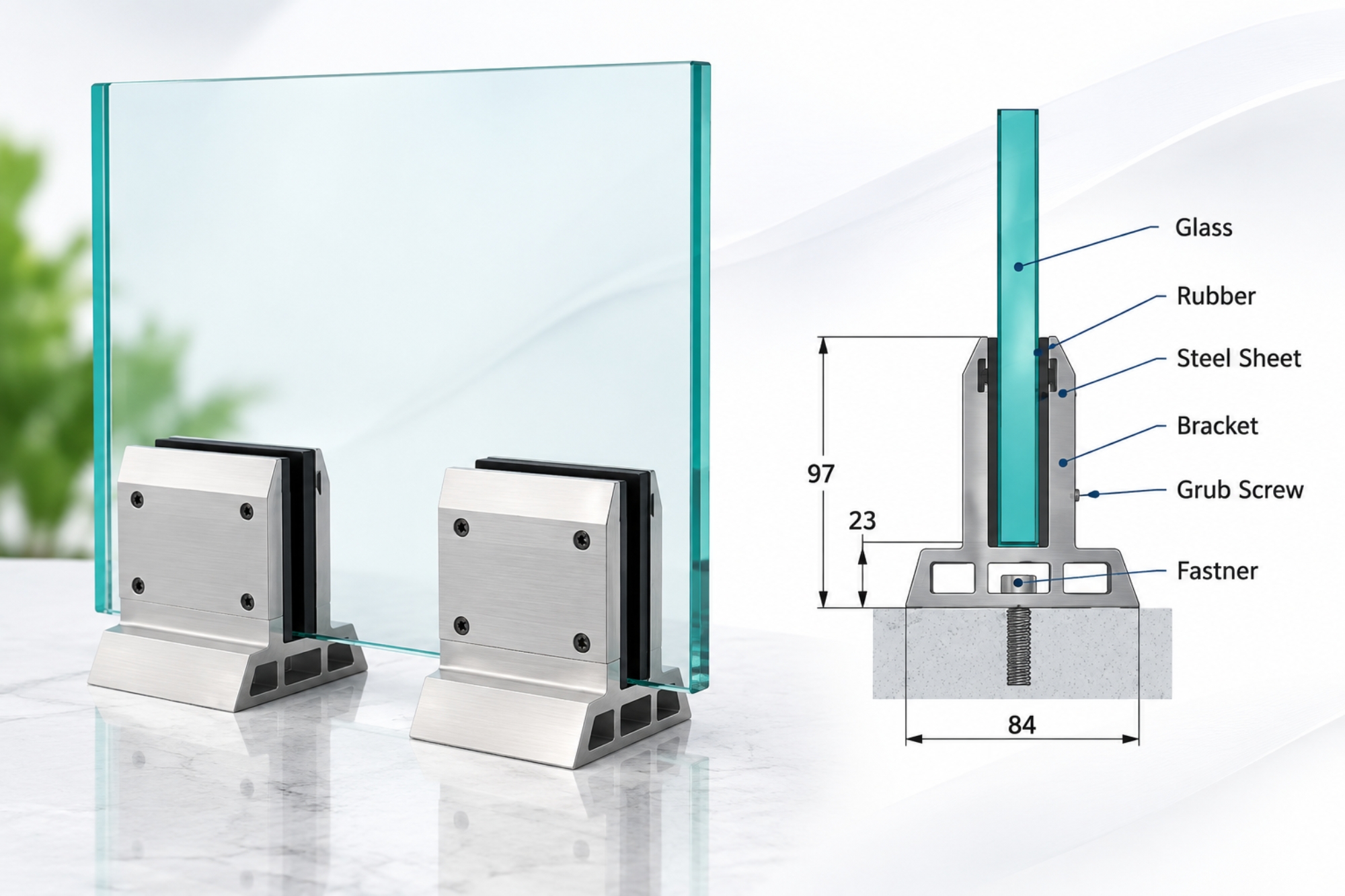HENCO T Bracket